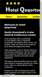 Mobile Screenshot of hotel-qaqortoq.gl